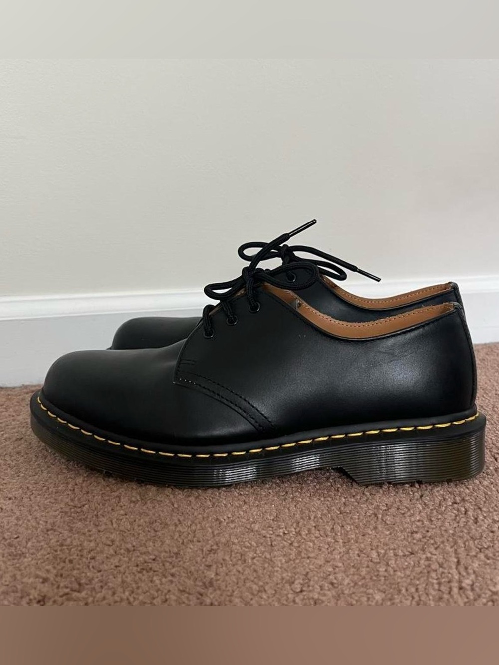 Dr. Martens Black Leather 1461 Oxford Loafers